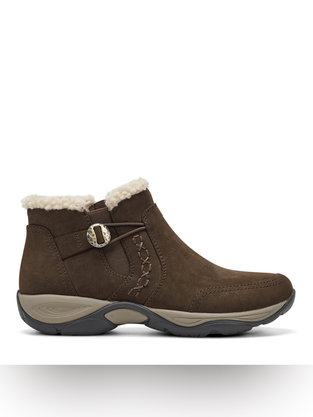 ♥️♥️ Easy Spirit Womens Epic Ankle Bootie - Cold Cognac - Picture 3 of 7